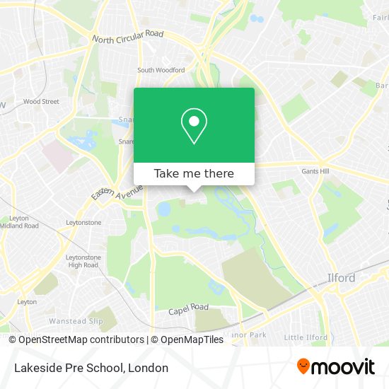 Lakeside Pre School map