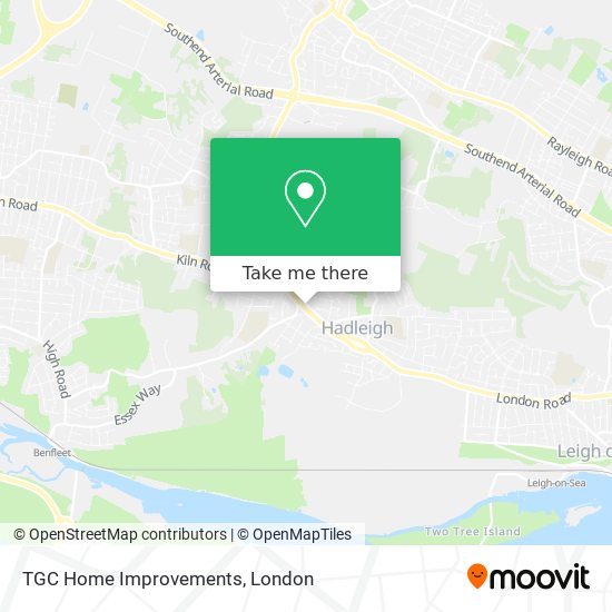 TGC Home Improvements map