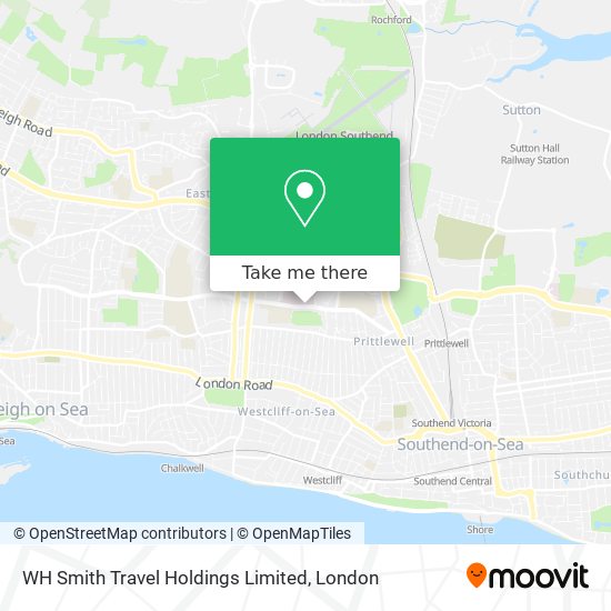WH Smith Travel Holdings Limited map