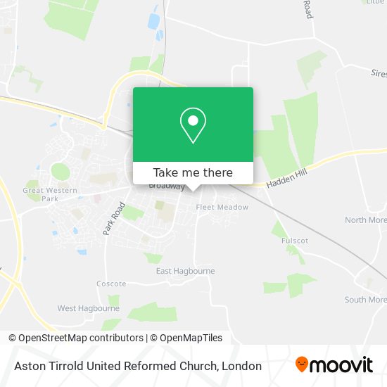 Aston Tirrold United Reformed Church map