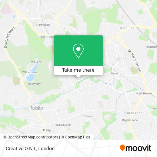 Creative O N L map