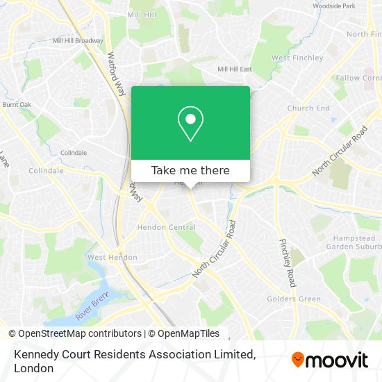 Kennedy Court Residents Association Limited map