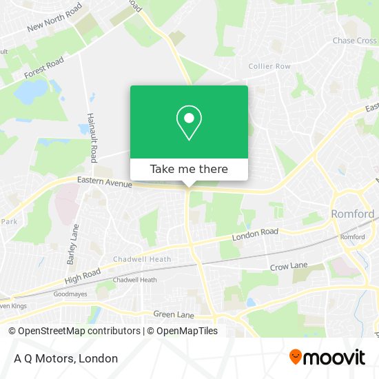 A Q Motors map