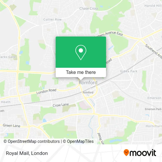 Royal Mail map