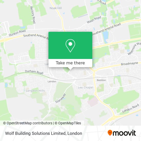 Wolf Building Solutions Limited map