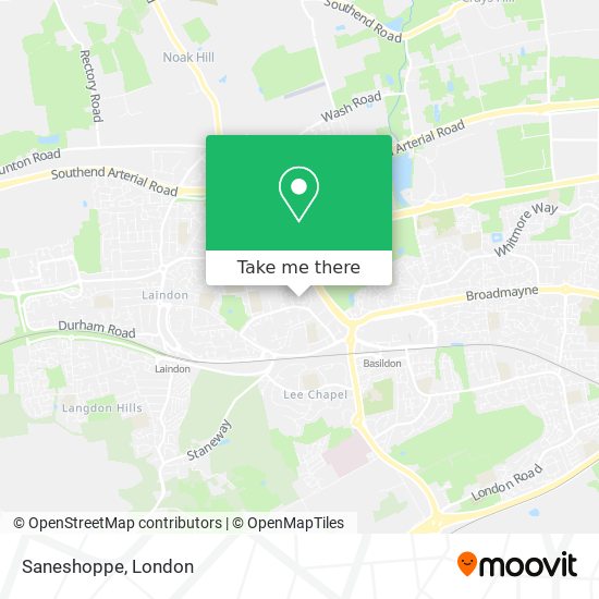 Saneshoppe map