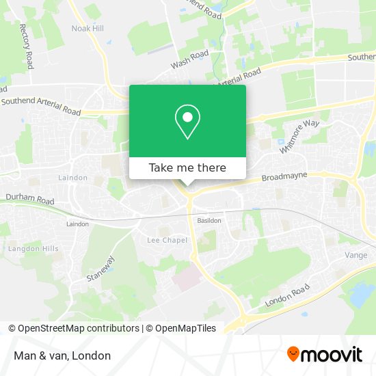 Man & van map