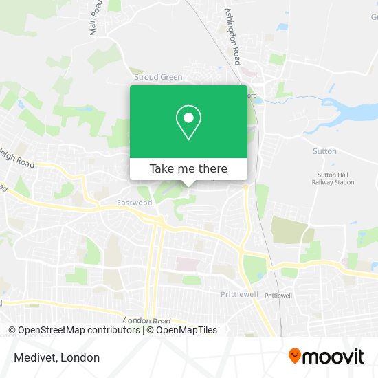 Medivet map
