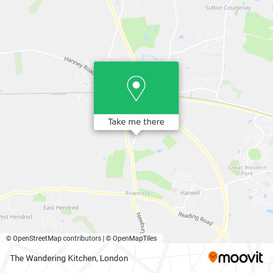 The Wandering Kitchen map