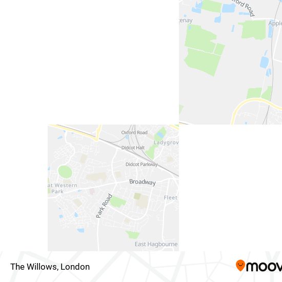 The Willows map