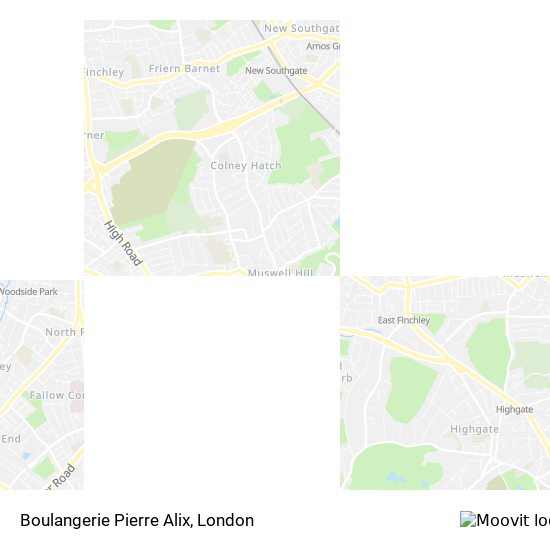 Boulangerie Pierre Alix map