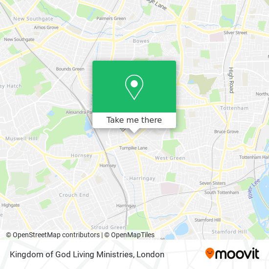 Kingdom of God Living Ministries map