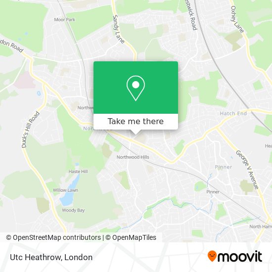 Utc Heathrow map