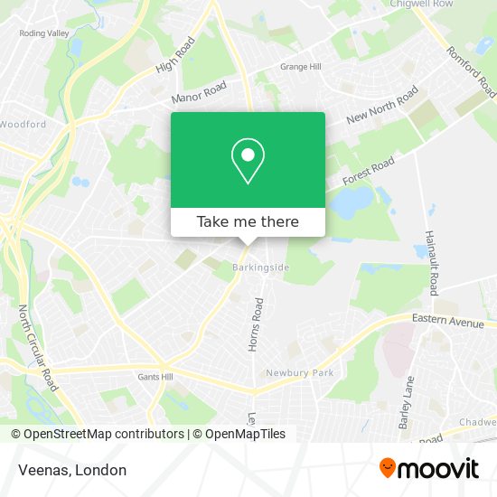 Veenas map