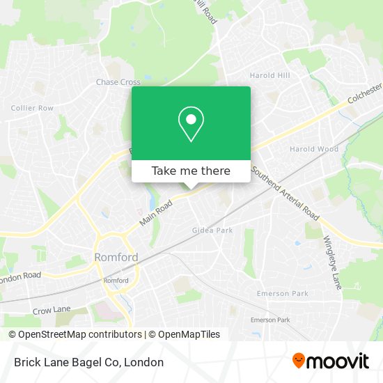 Brick Lane Bagel Co map