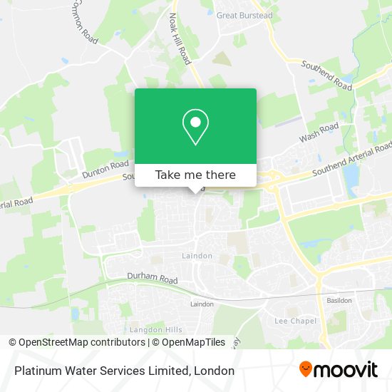 Platinum Water Services Limited map