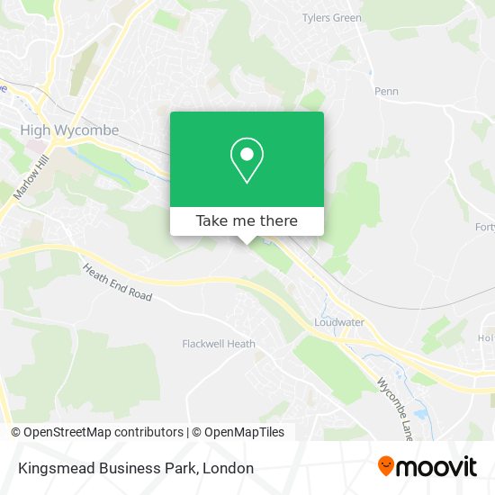 Kingsmead Business Park map
