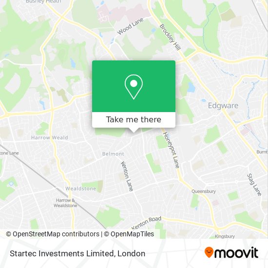 Startec Investments Limited map