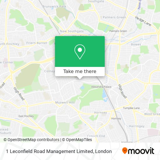 1 Leconfield Road Management Limited map