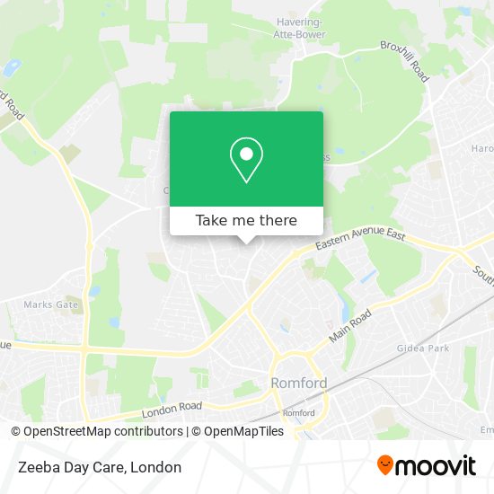 Zeeba Day Care map