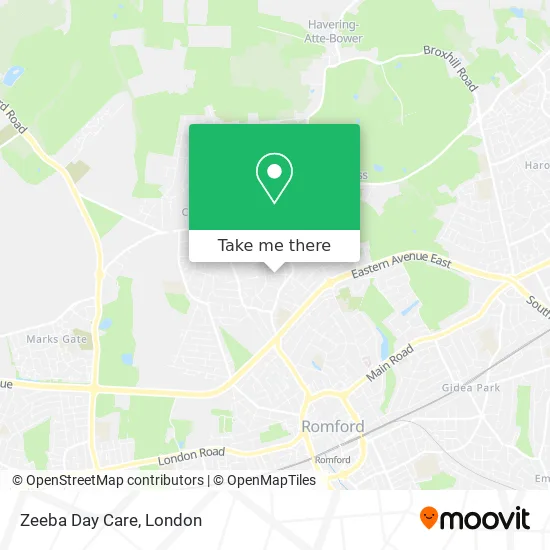 Zeeba Day Care map