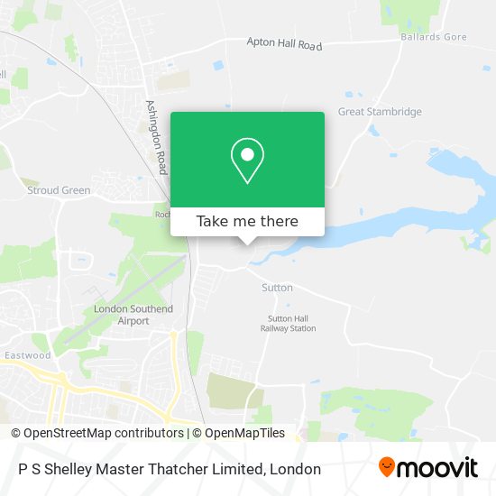 P S Shelley Master Thatcher Limited map