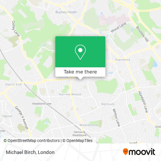 Michael Birch map