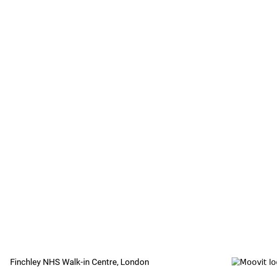 Finchley NHS Walk-in Centre map