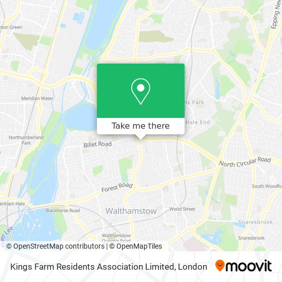 Kings Farm Residents Association Limited map