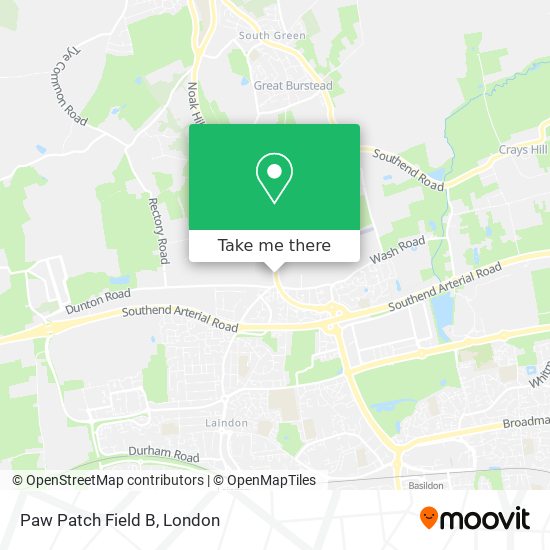 Paw Patch Field B map