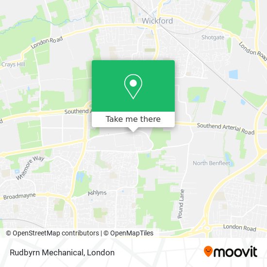 Rudbyrn Mechanical map