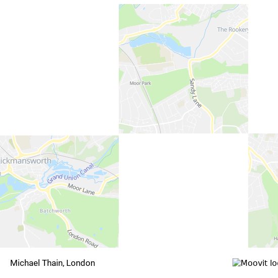 Michael Thain map