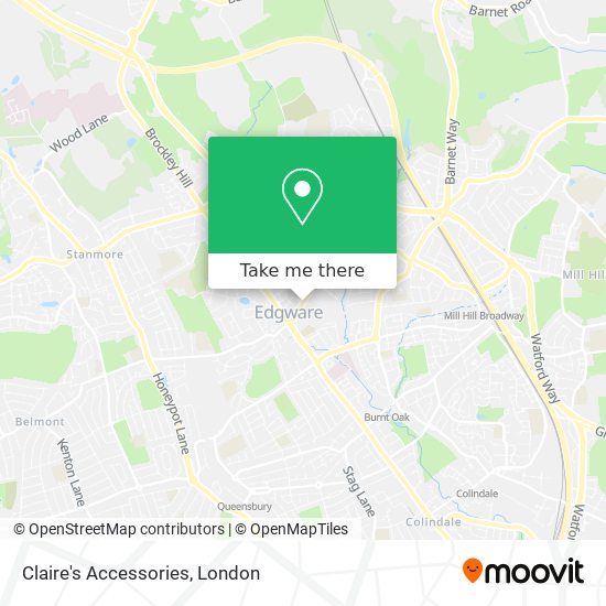Claire's Accessories map