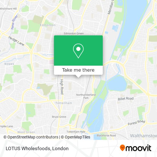LOTUS Wholesfoods map