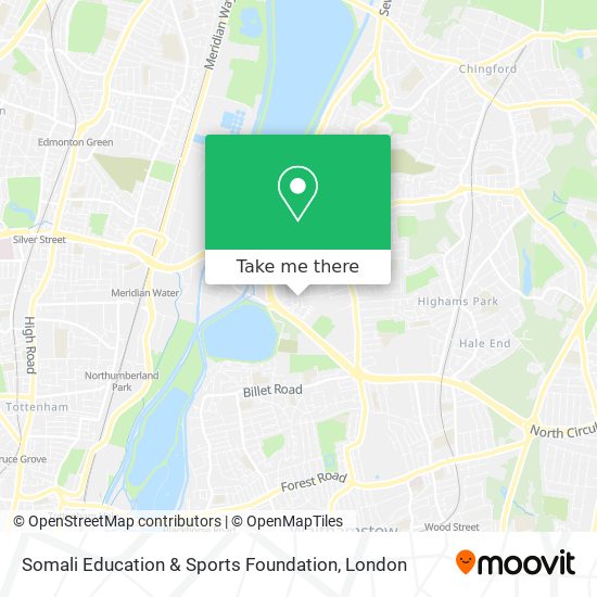 Somali Education & Sports Foundation map