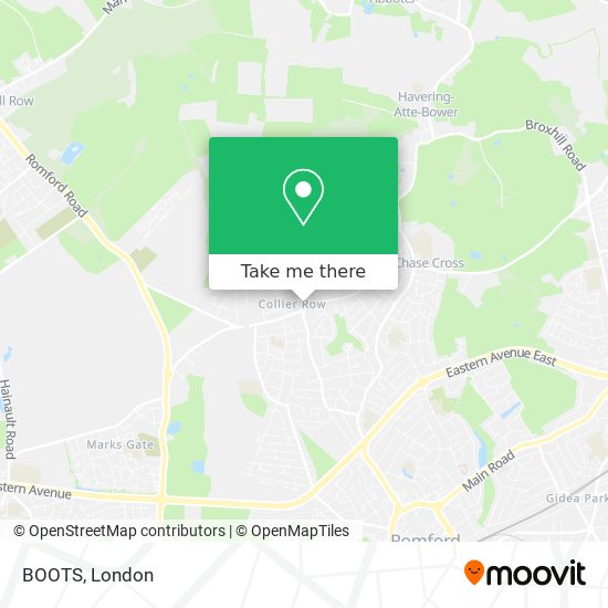 BOOTS map