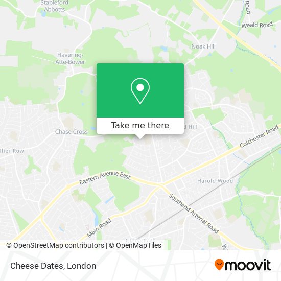 Cheese Dates map