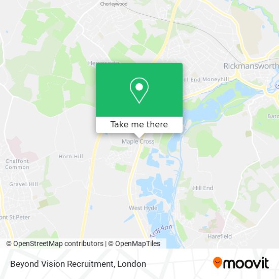 Beyond Vision Recruitment map