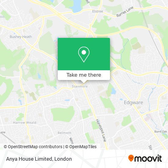 Anya House Limited map