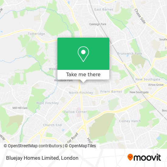 Bluejay Homes Limited map