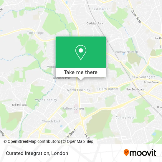 Curated Integration map