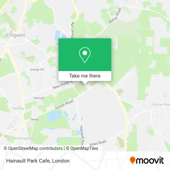 How to Get to Hainault Park Cafe by Bus, Train or Tube?
