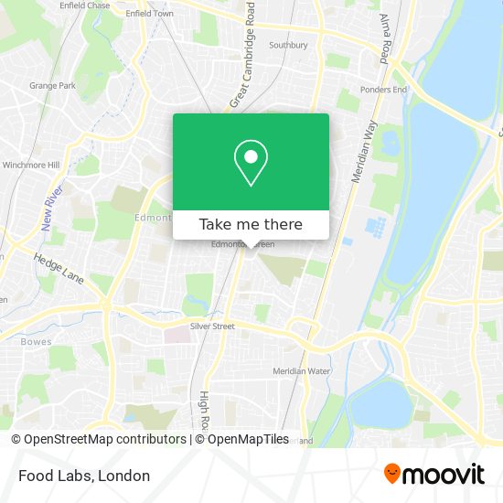 Food Labs map