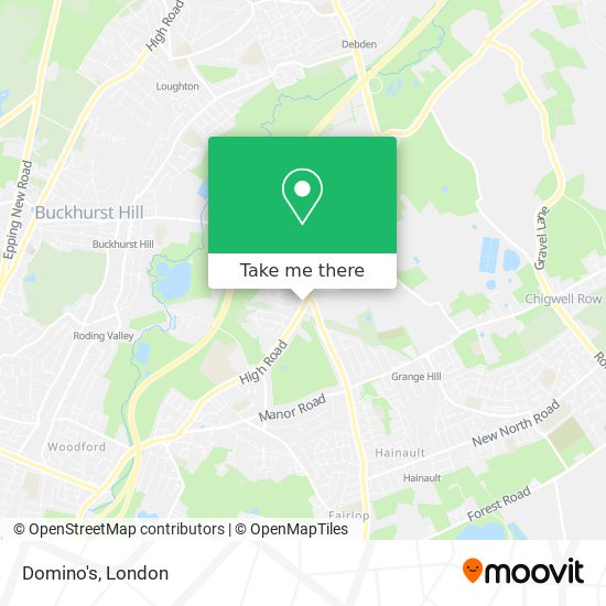 Domino's map