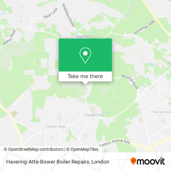 Havering-Atte-Bower Boiler Repairs map