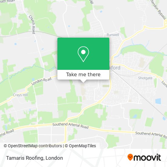 Tamaris Roofing map