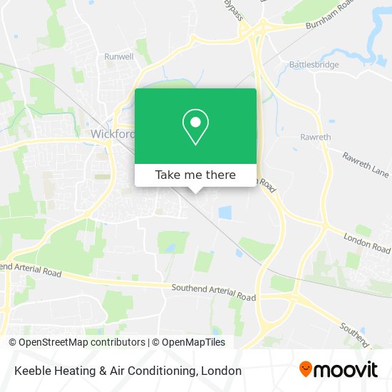 Keeble Heating & Air Conditioning map