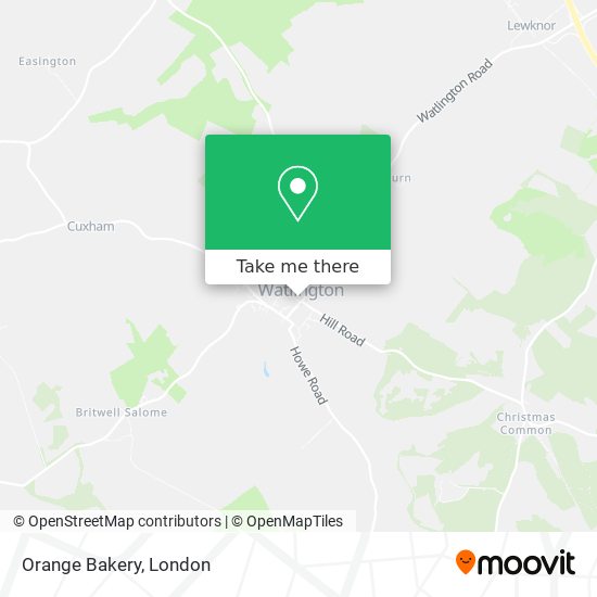 Orange Bakery map