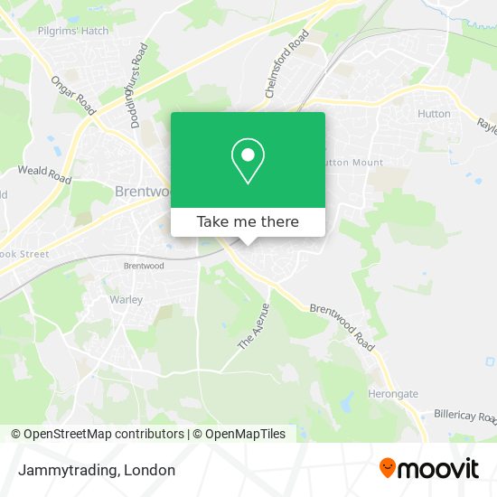 Jammytrading map