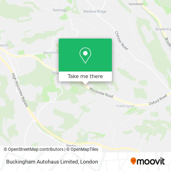 Buckingham Autohaus Limited map